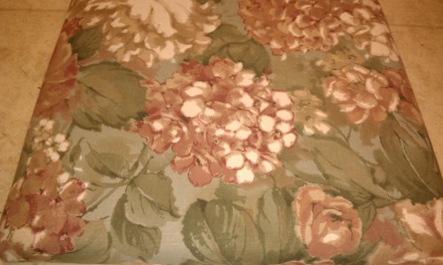 flowered fabric