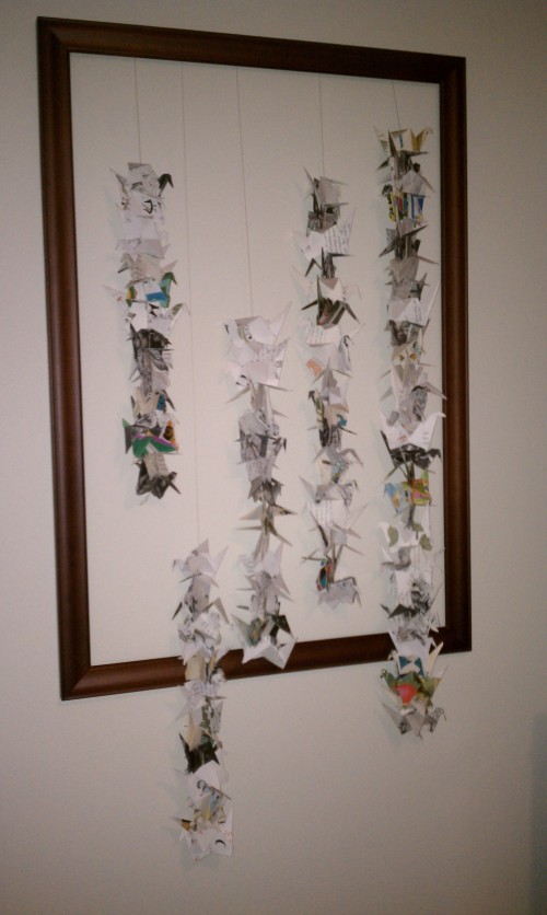 paper crane art